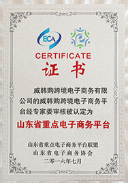 山東省重點電子商務平台